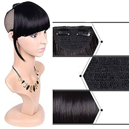 Varierte stylingalternativer med clip-in hårstykker for individuelle frisyrer.