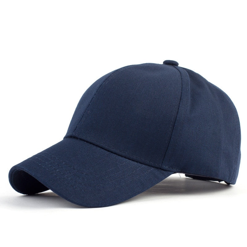 Dame baseballcaps i ulike farger, perfekt for hestehale og rotete bolle, justerbar passform.