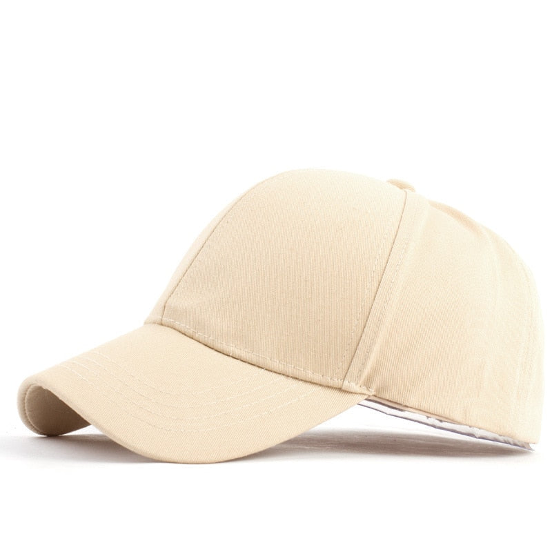 Dame baseballcaps for hestehale, lett å justere, perfekt for sommerlige utflukter.