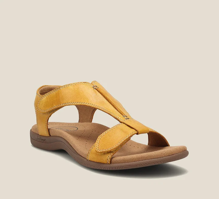 Dame ortopediske sandaler for optimal komfort og ergonomisk støtte mot fotsmerter. Ideelle komfortsko for kvinner.