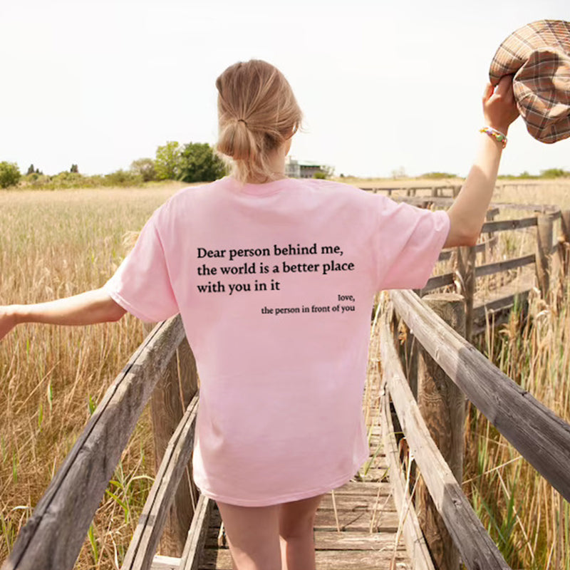 Vis din styrke med 'You are Enough' dame t-skjorte, et must-have for positivitet og mote.