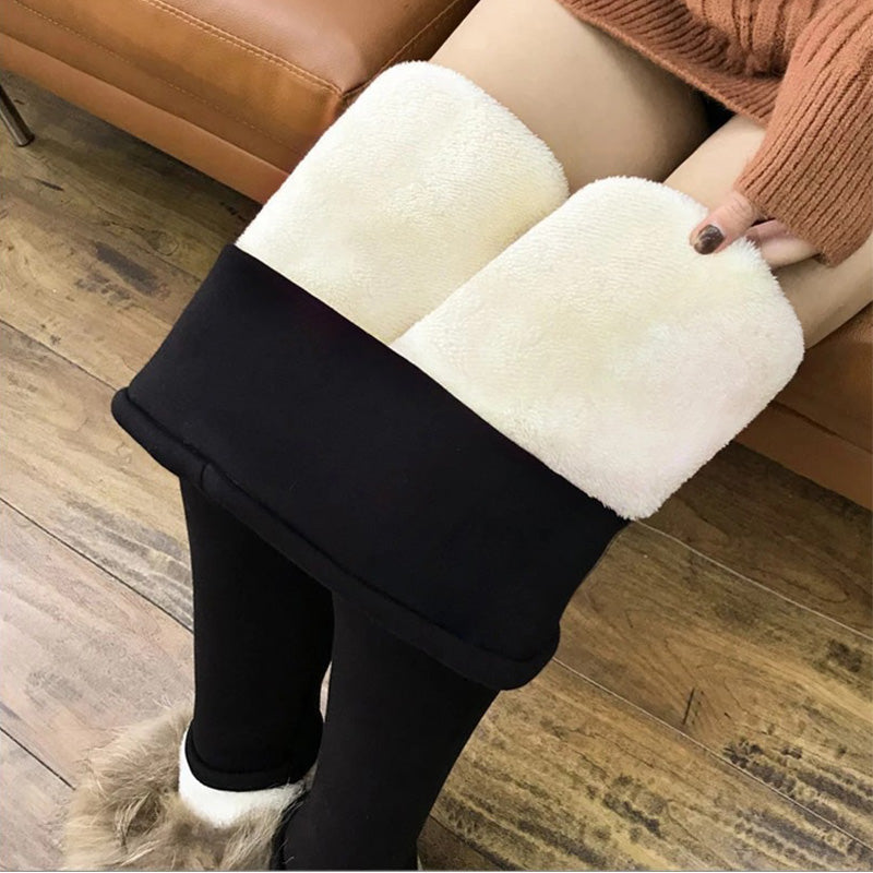 Varme dameleggings for vinteren. Myk, pustende og høy midje gir optimal komfort.