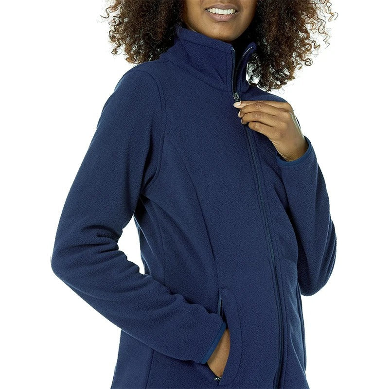 Langlebige Damen Outdoor-Fleecejacke, exzellente Isolierung für lange Ausflüge