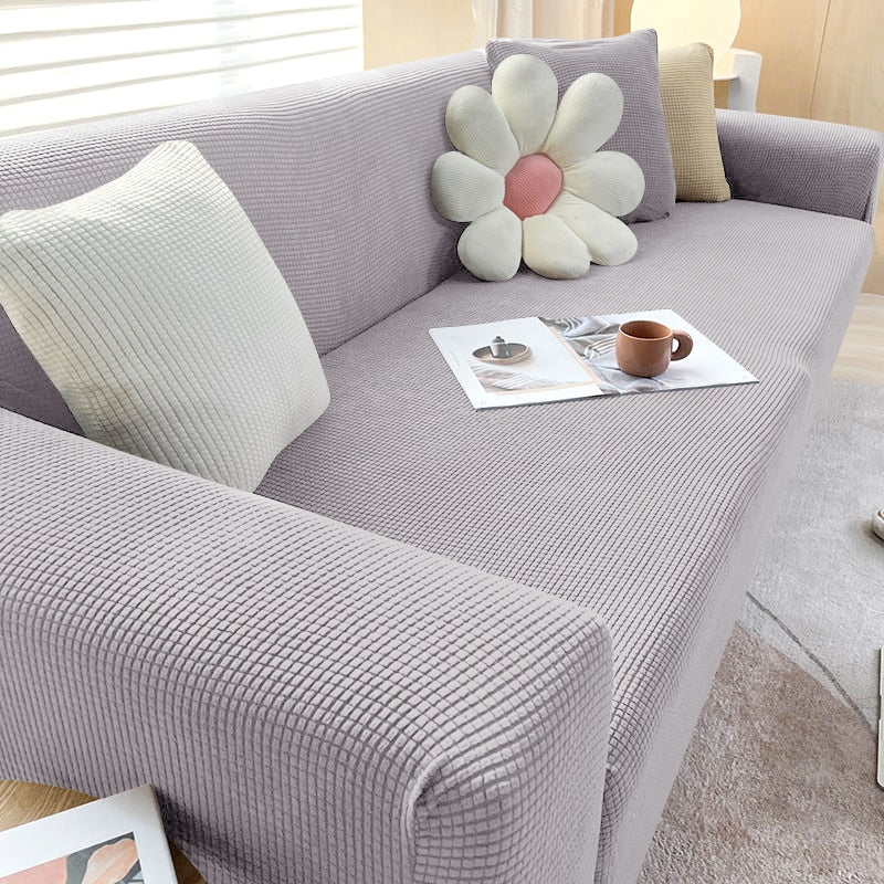 Gi stuen et nytt utseende med et moderne, elastisk sofatrekk. Tilgjengelig i flere farger for interiørdesign.