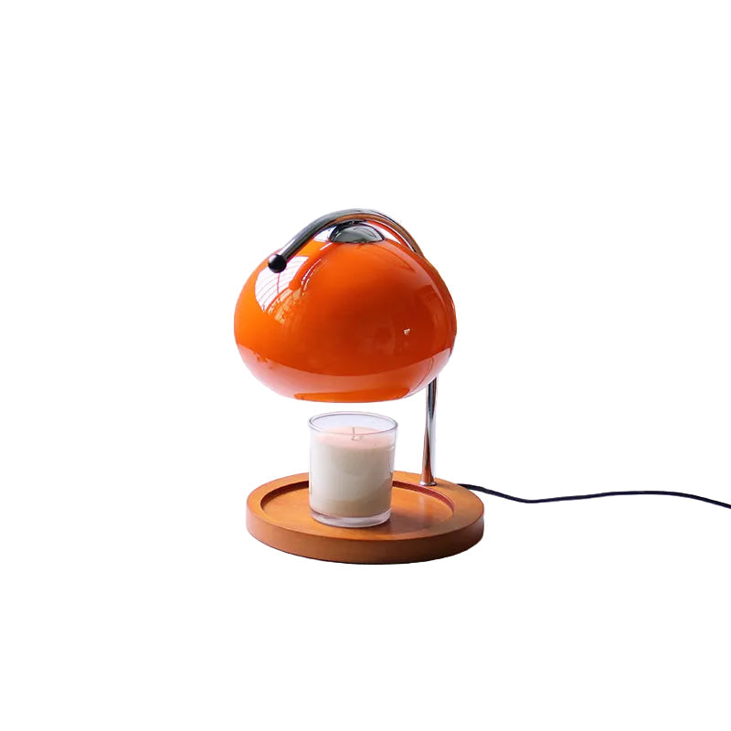 Elegant aromalampe med justerbar glød. Moderne bordlampe for koselig hjemmeinnredning og velvære.