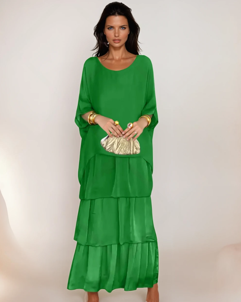 Flatterende elegant casual kjole for kvinner, allsidig og komfortabel. Passer for kvinne mote.