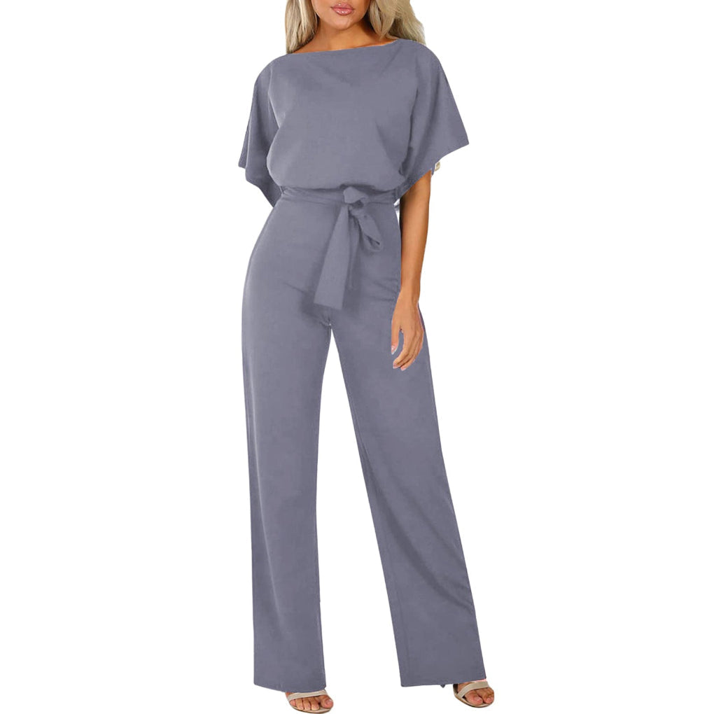 Tidløs damejumpsuit, komfortabel og elegant for alle sesonger og anledninger. Allround onepiece.
