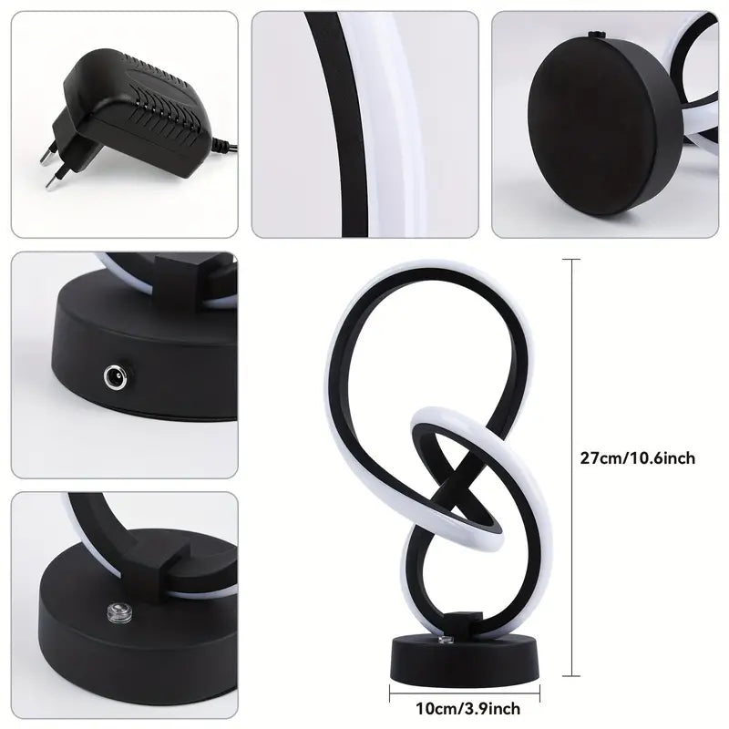 Dekorativ Elara dimbar lampe gir fleksibel stemningsfull belysning. Moderne design ideell for stue, soverom eller kontor.