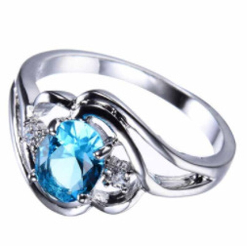 Allsidig fødselssteinring for kvinner, elegant smykke med glitrende cubic zirconia, passer til mote.