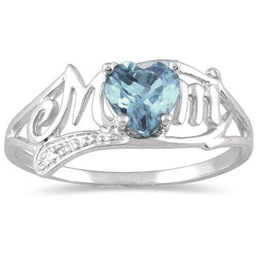 Klassisk dame opalring med hjerte og glitrende opal, perfekt smykke for mor.