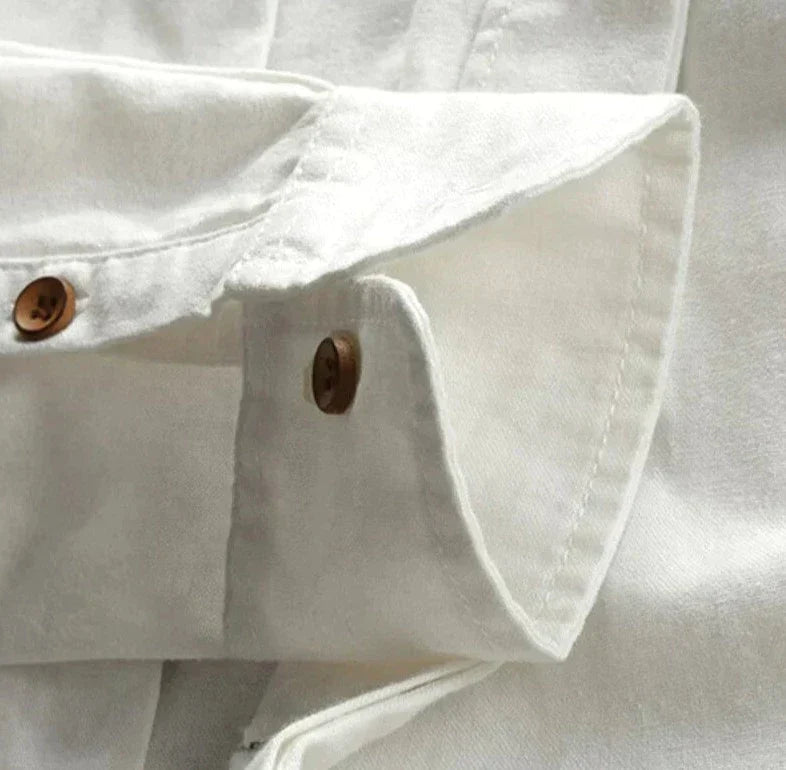 Mørkegrå Katana herreskjorte. Elegant, kultur-inspirert design for menn. Stilfull og moderne vårskjorte.