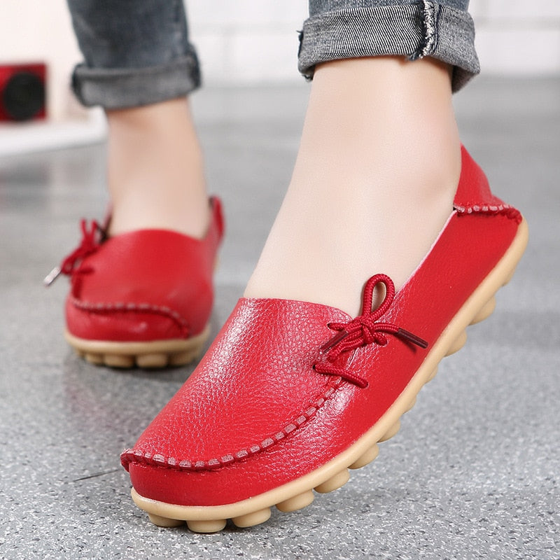 Allsidige slip-on loafers for kvinner. Elegante, komfortable hverdagssko og sommersko for alle anledninger.