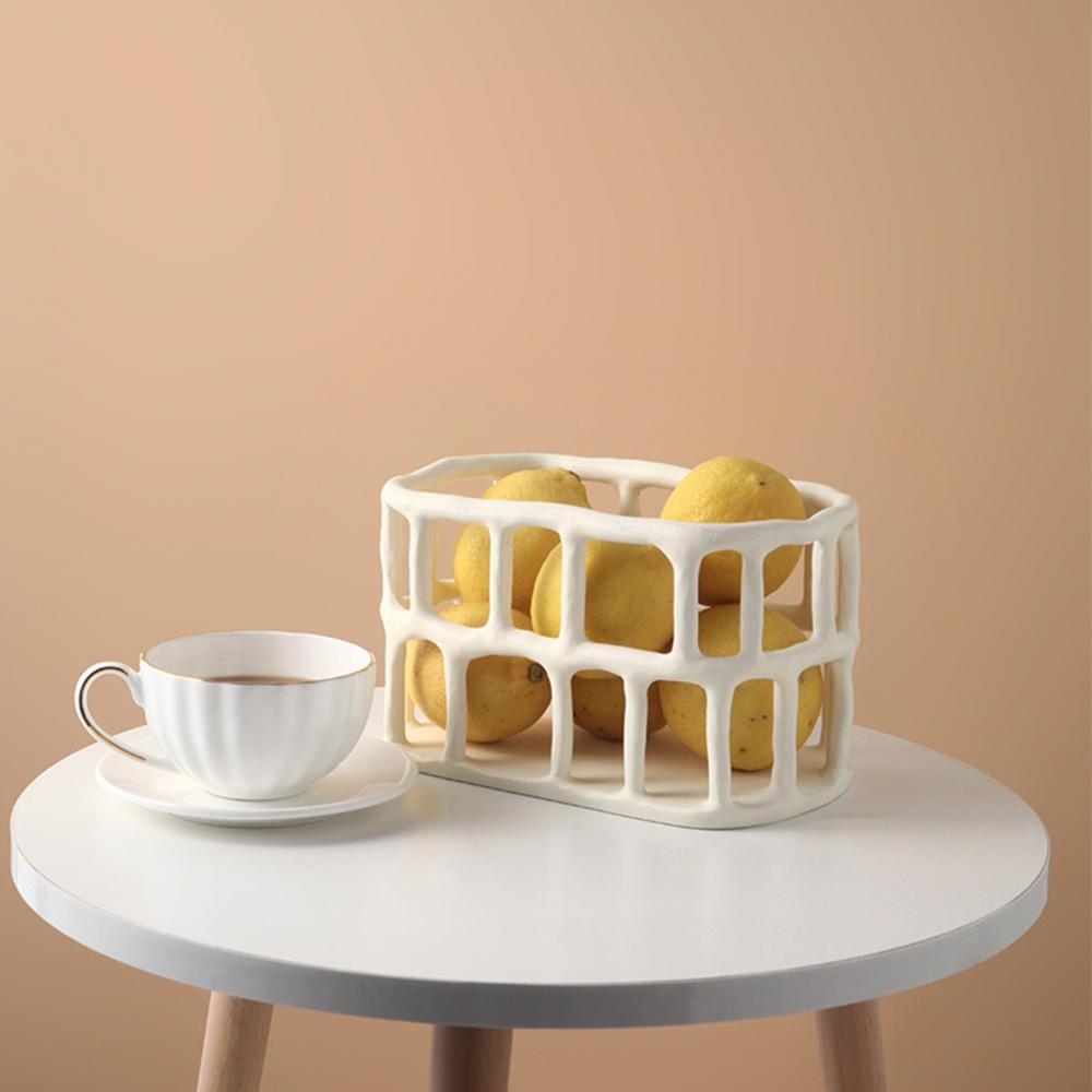 Allsidig dekorativ skål; elegant fruktskål og snacks oppbevaring. Tidløs nordisk design for hjemmet.