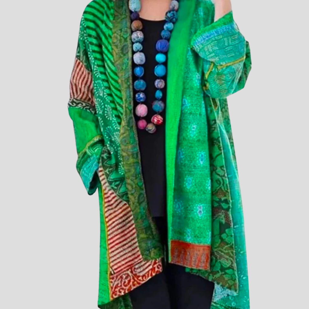 Kvinners elegante cardigan, egnet for både casual og formelle antrekk. Myk og komfortabel lagdelt overdel.
