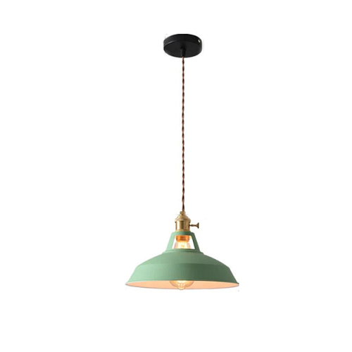 Dekorativ pastell taklampe, elegant design for en koselig atmosfære i hjemmet.