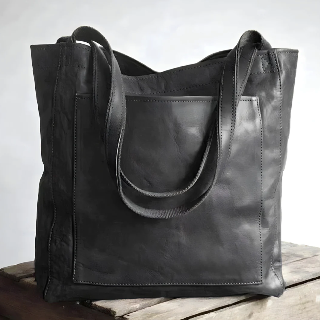 Dame elegant skulderveske i moderne stil, behagelig å bære over skulderen, ideell for den stilbevisste kvinnen.