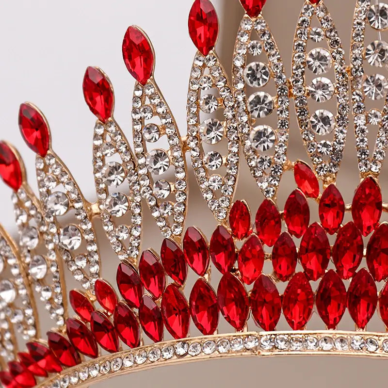 Exquisite Strass Tiara Krone für Damen, ideal für Braut- und Abendmode
