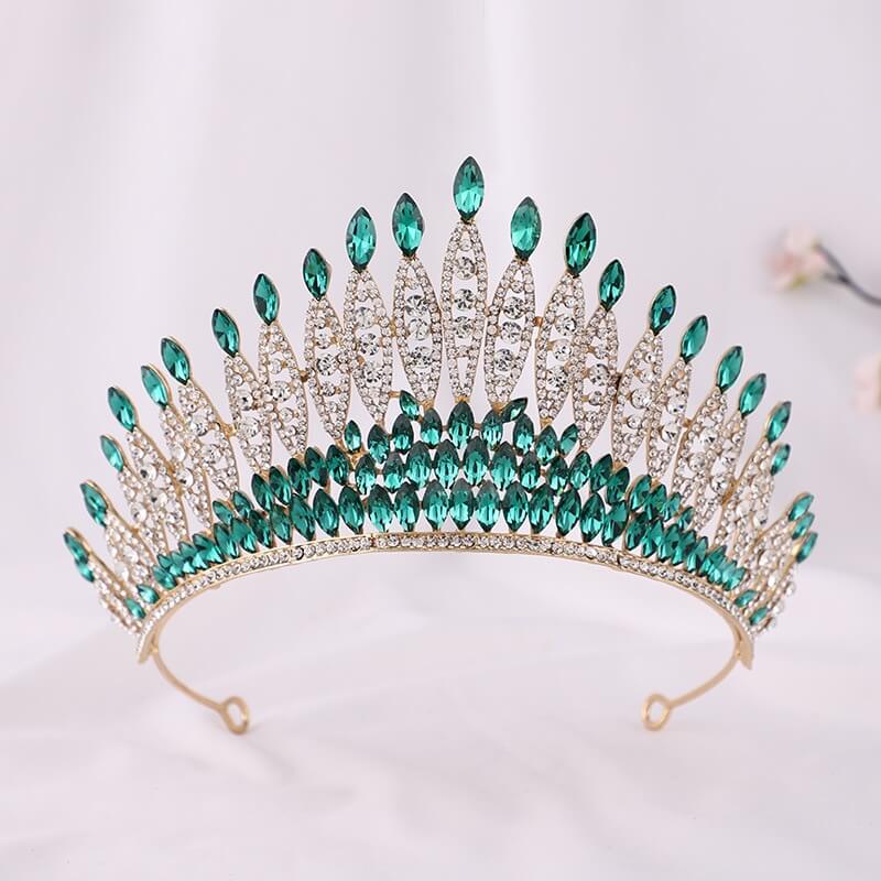 Prächtige Kristall Tiara für Frauen, ein elegantes Accessoire für festliche Anlässe