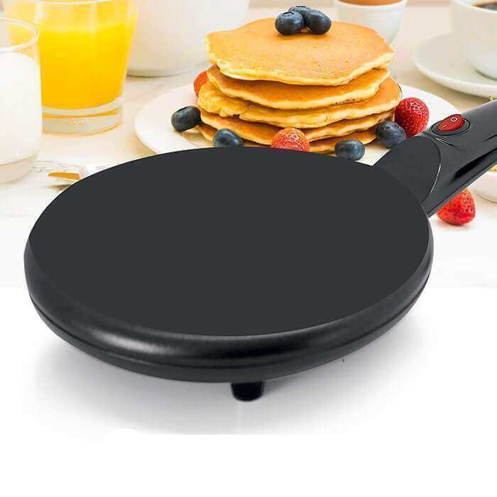 Husholdningsapparat: Elektrisk Crêpe-maker med non-stick-belagt plate