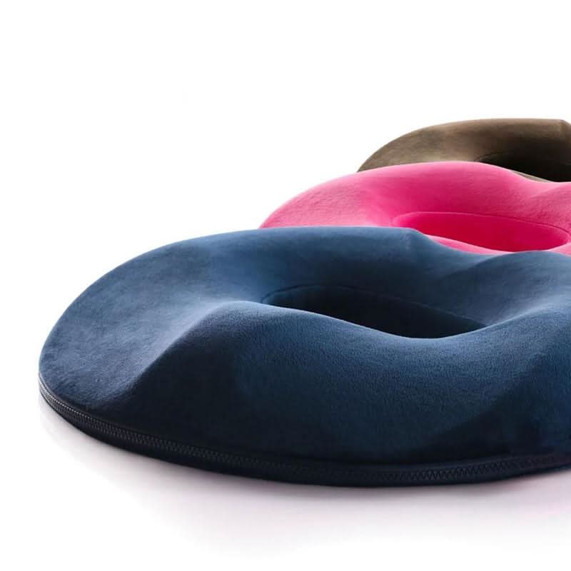 Slitesterk ergonomisk setepute med pustende stoff, designet for langvarig sittekomfort og støtte.