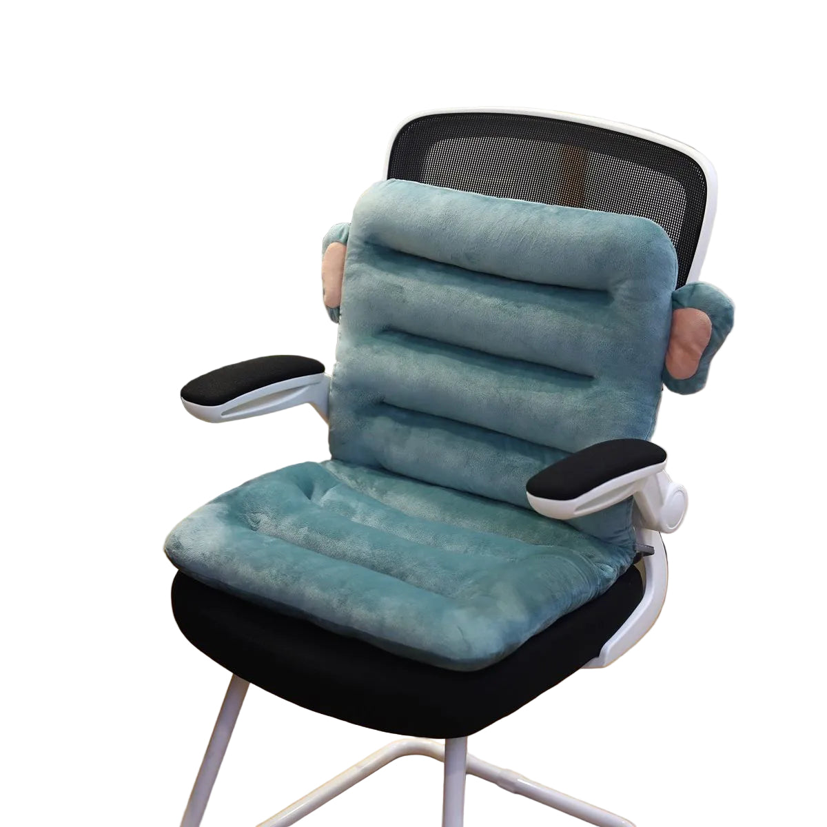 Ergonomisk sittepute for unisex, gir komfortabel sittestilling og optimal ryggstøtte. Perfekt holdningskorreksjon.