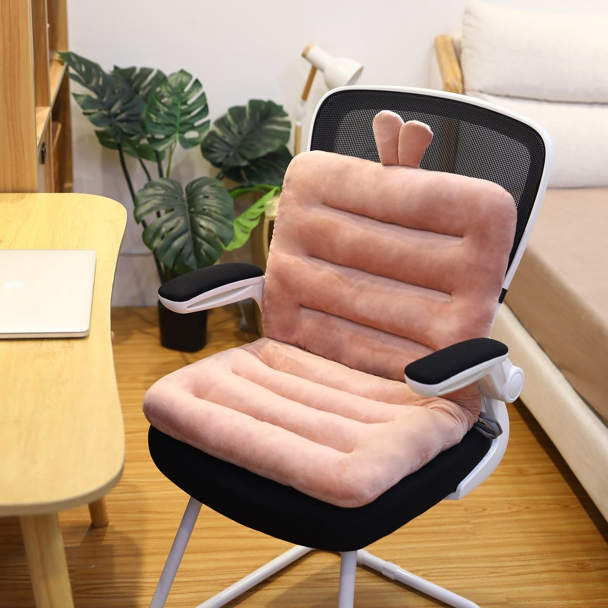 Holdningskorreksjon med ergonomisk sittepute. Reduserer ryggsmerter og fremmer sunn sittestilling. Unisex design.