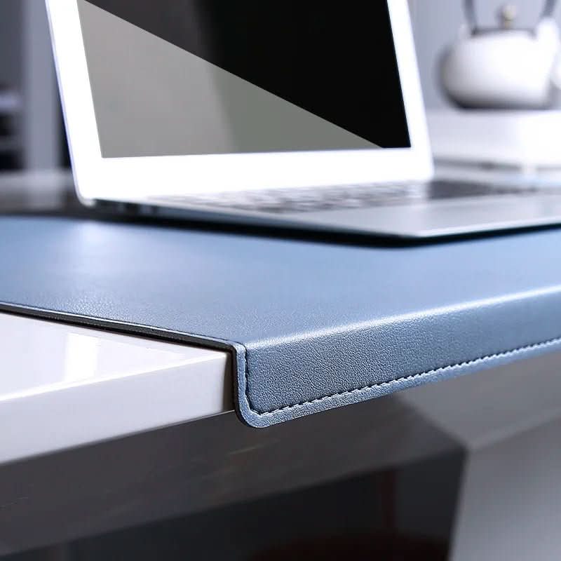 Svart ergonomisk gamingmatte med myk håndleddsstøtte; perfekt for lange spilløkter og kontorarbeid.