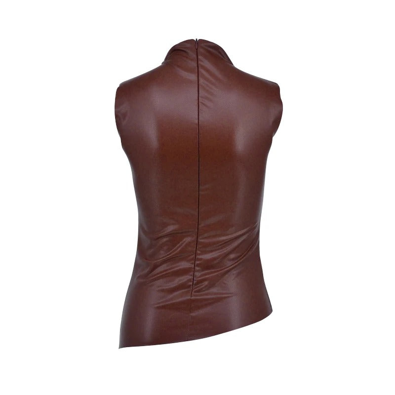 Stilren bodycon tanktopp for kvinner, et tidløst basisplagg som fremhever figuren elegant.