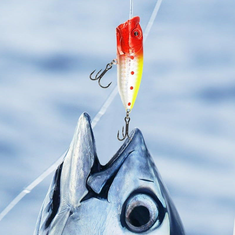 Adventskalender med kvalitets fiskeutstyr, agn og tilbehør til sportsfiske.
