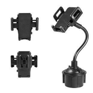 Fleksibel bilkoppholder for telefon med 360° rotasjon, universell mobilholder.
