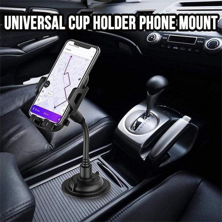 Telefonholder for bil, perfekt for handsfree navigasjon og sikker kjøretur.