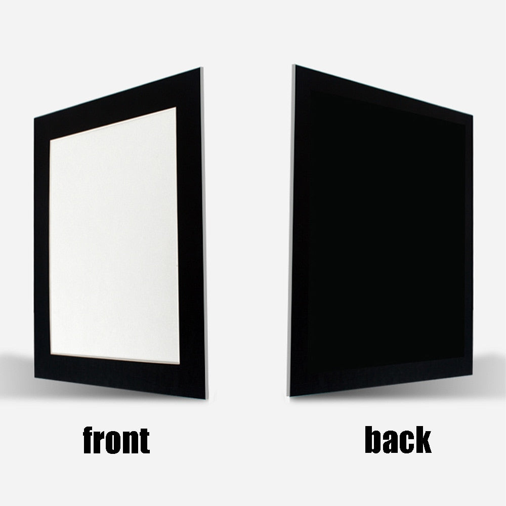 Elegant fotorammesett for moderne hjemmedekor. Vis frem minner med uttakbare, fleksible bilderammer på din vegg.