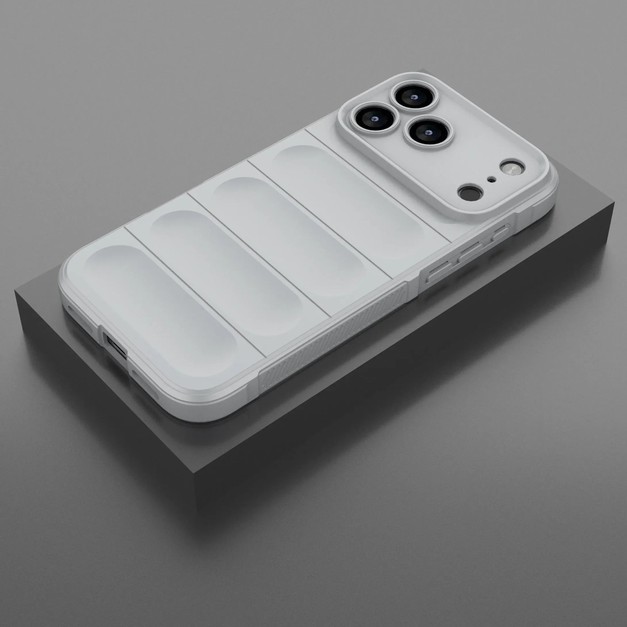 Unisex mobildeksel med flerfarget design for iPhone 17. Maksimal støtsikker beskyttelse.
