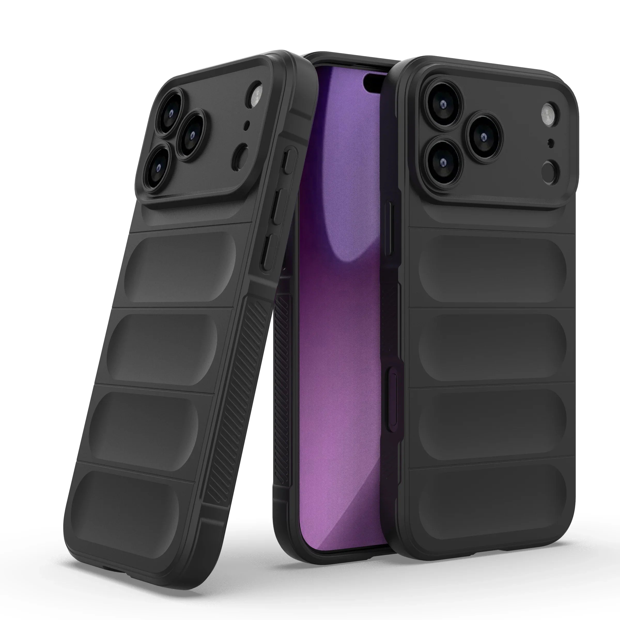 Elegant flerfarget deksel til iPhone 17-serien. Unisex og slitesterkt, gir full beskyttelse.
