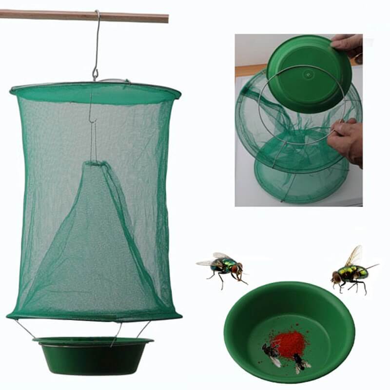 Gjenbrukbar fluefelle for effektiv fluekontroll i hjem og hage. Miljøvennlig insektsfelle.