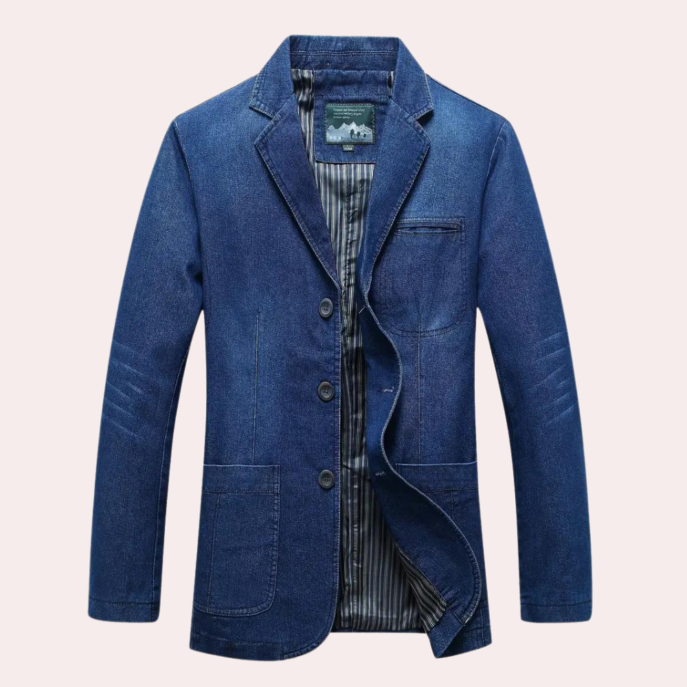 Trendy herreblazer for en avslappet, men elegant look. Nøkkelplagg i smart casual herremote for alle sesonger.