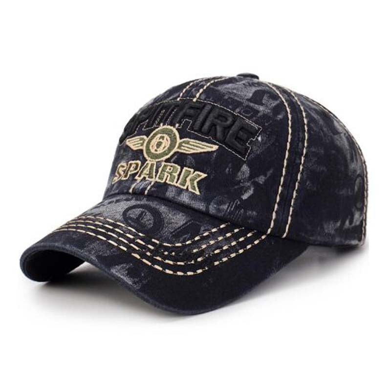 Herre baseballcaps for solbeskyttelse, justerbar passform og sporty hverdagsstil.