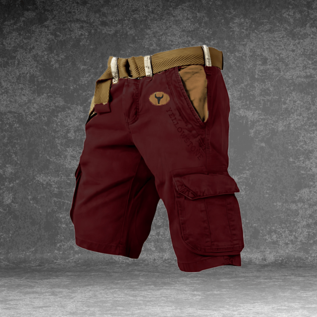 Slitesterke herre cargo shorts. Optimal komfort og funksjonalitet for aktive menn.