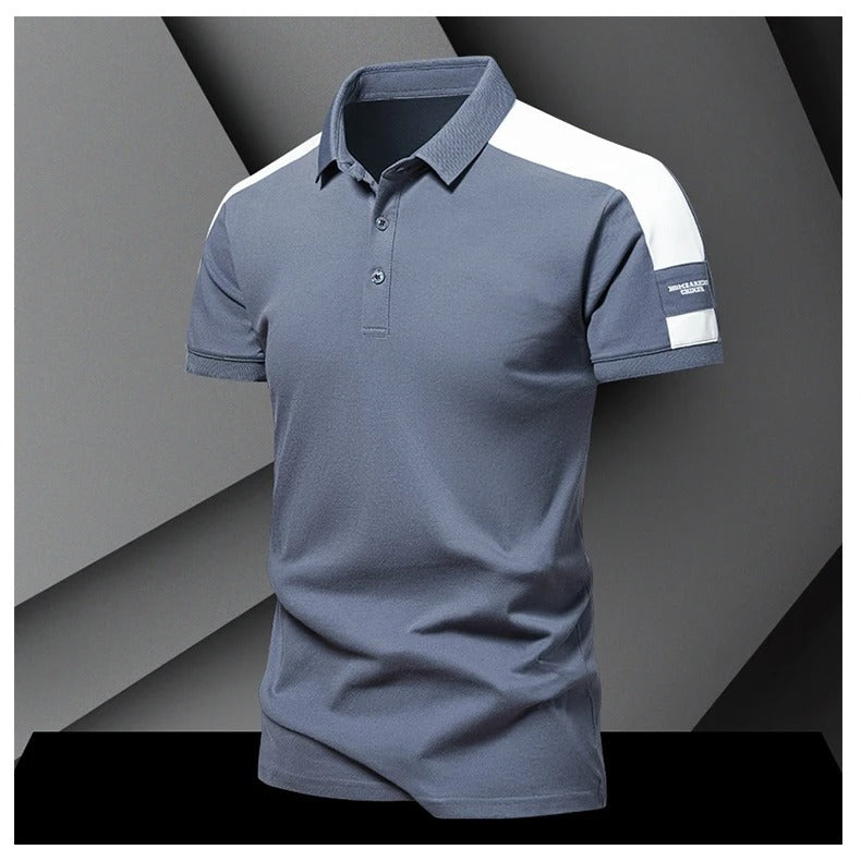 Klassisk herre polo, et tidløst basisplagg som kombinerer komfort og stil.