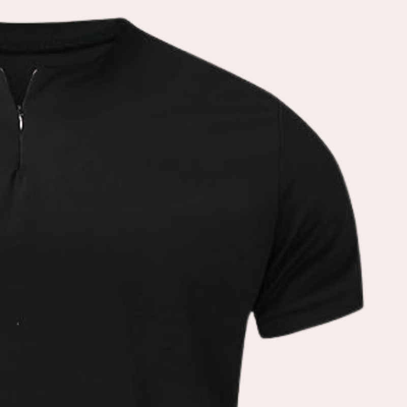 Herre t-skjorte i slitesterk polyester, kortermet og komfortabel. Allround valg for moderne herremote.