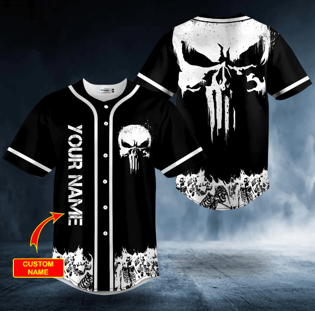 Streetwear t-skjorte for menn med gotisk vikinghodeskalle og imponerende 3D-design.