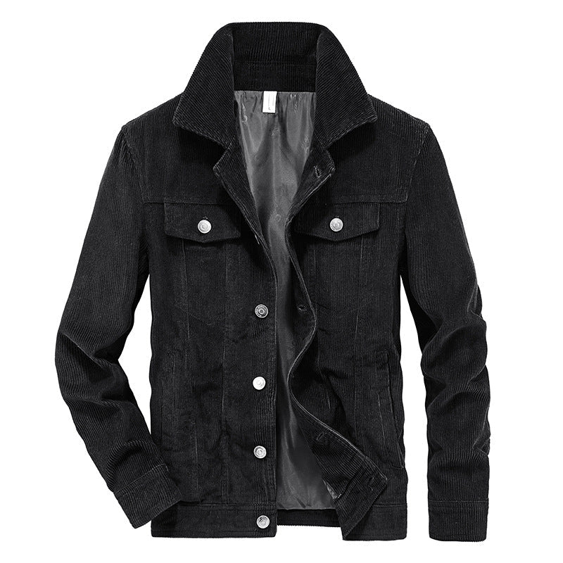 Modische Herren-Cordjacke, die Bequemlichkeit und Stil vereint