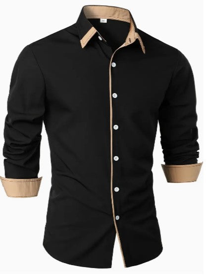 Herren Langarmshirt, atmungsaktiv, Regular Fit, ideal fĂĽr Freizeit & Sommer
