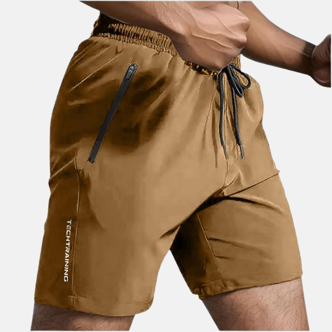 Stilige og allsidige herreshorts, perfekte for sommer, trening og fritid. Komfortabel og hurtigtørkende.