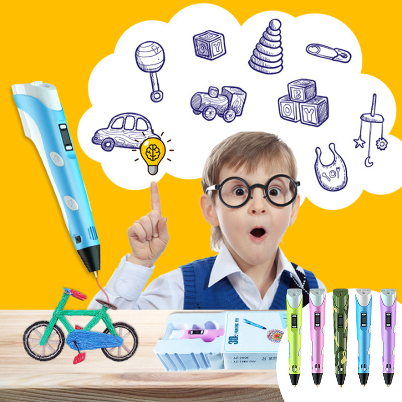 Elever i klasserommet bruker 3D-penner for skoleprosjekter, fremmer læring og innovasjon i tegning og design.