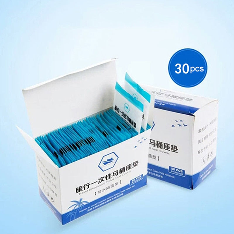 Hygienisk engangstrekk gir effektiv beskyttelse mot bakterier på toalettseter. Perfekt for renslighet.