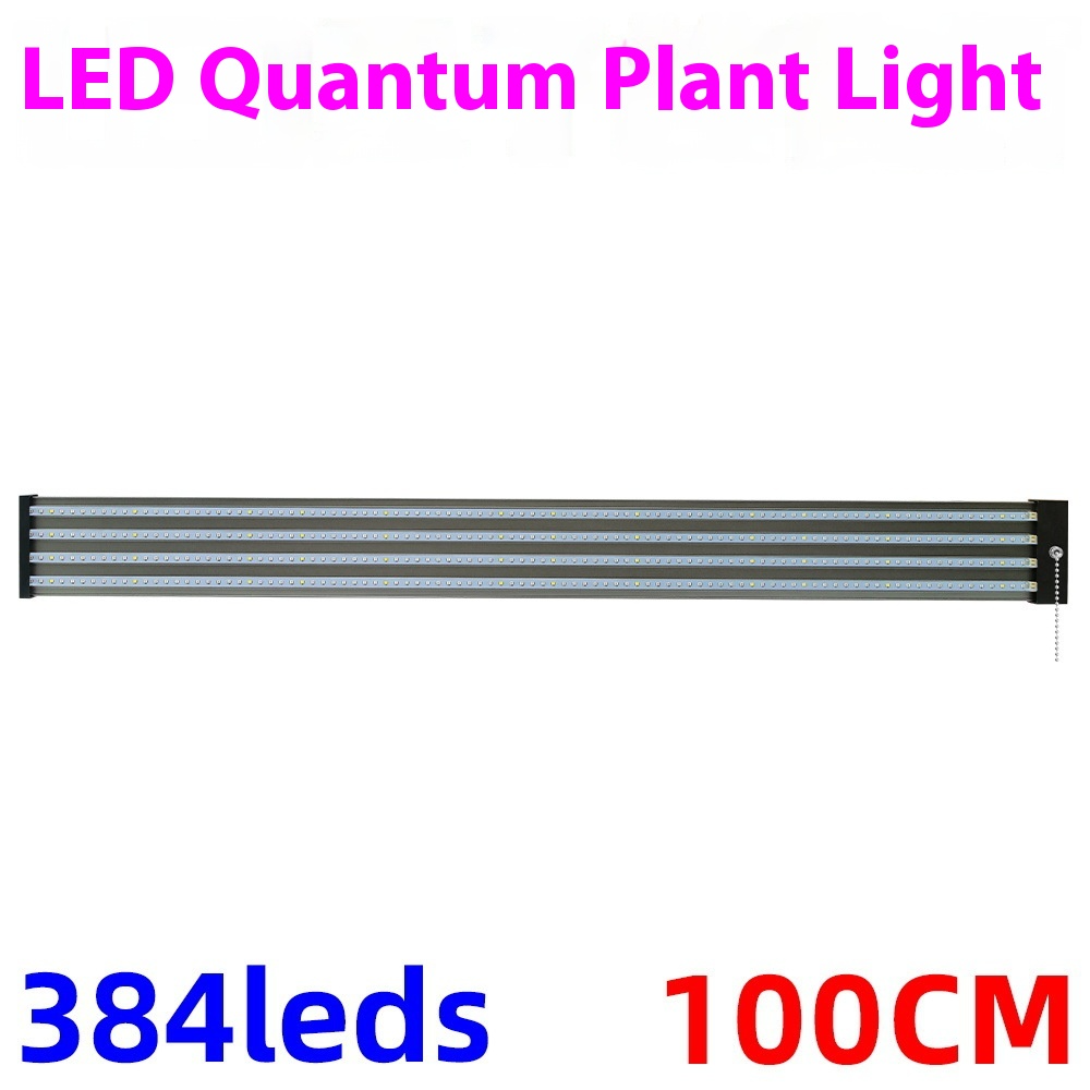 Justerbar LED-plantelampe med fullspektrum for tilpasning til ulike innendørsplanter og vekstfaser.