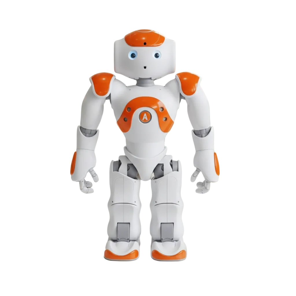 Interaktiv læringsrobot for barn. Programmerbar robot fremmer kreativitet og utdanning gjennom lek.