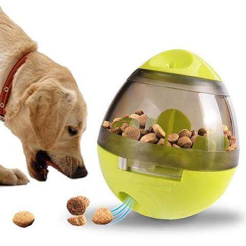 Innovativ matdispenser for hund, gjør måltidet til en morsom og utfordrende aktivitet.