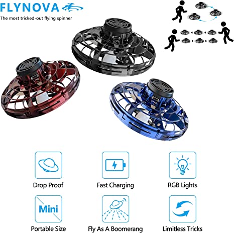 Abs plast UFO-leketøy, en spennende gadget for interaktiv lek med barn.